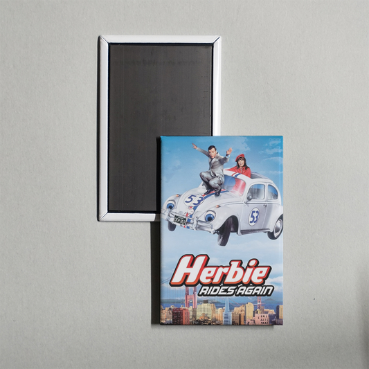 Herbie Rides Again Mini Movie Fridge Magnet
