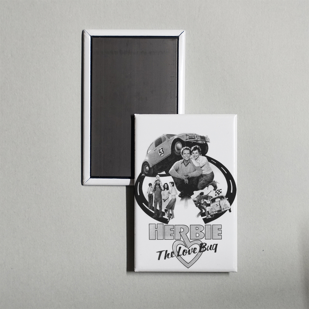 Herbie, the Love Bug TV Show Fridge Magnet