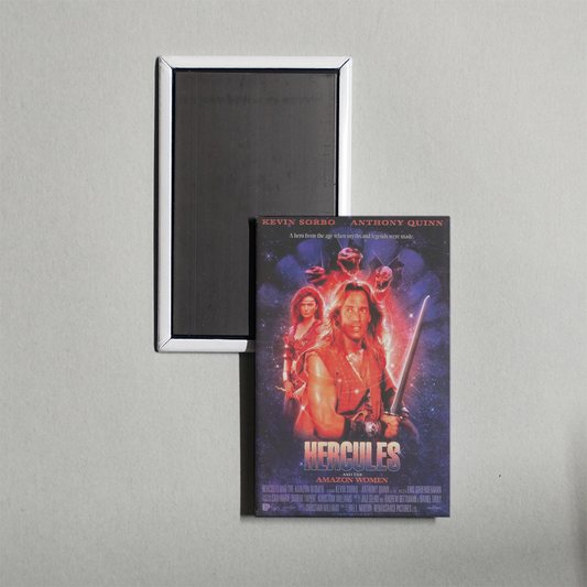 Hercules and the Amazon Women Mini Movie Fridge Magnet