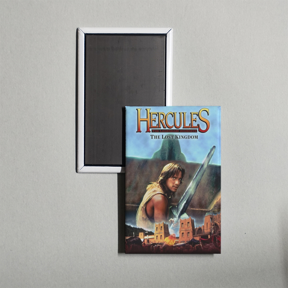 Hercules and the Lost Kingdom Mini Movie Fridge Magnet