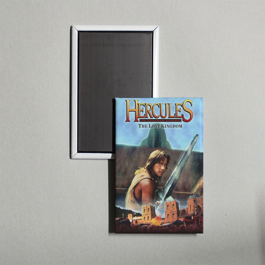 Hercules and the Lost Kingdom Mini Movie Fridge Magnet