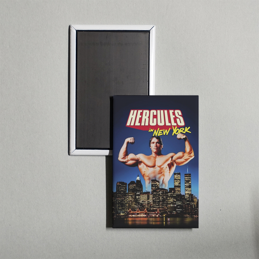 Hercules in New York Mini Movie Fridge Magnet