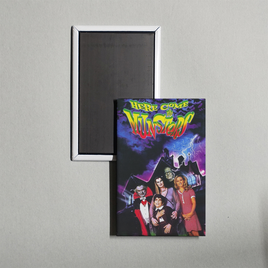 Here Come the Munsters Mini Movie Fridge Magnet