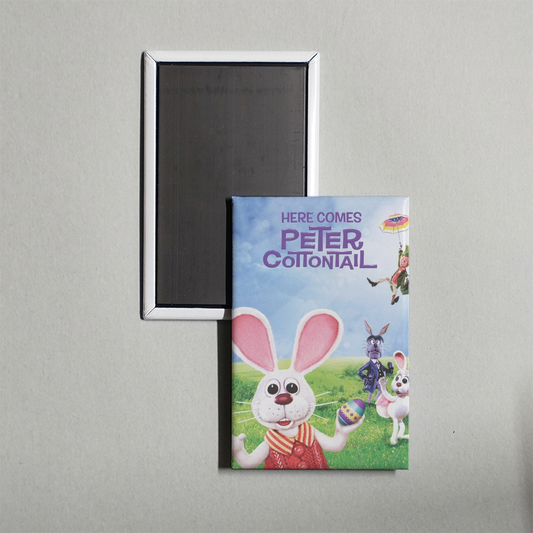 Here Comes Peter Cottontail Mini Movie Fridge Magnet