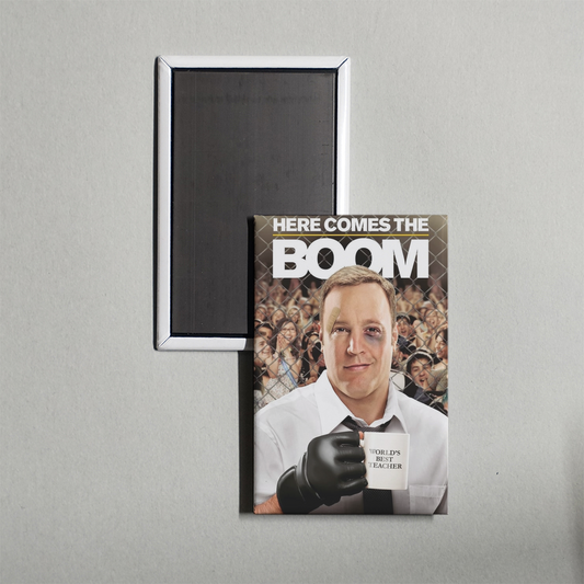 Here Comes the Boom Mini Movie Fridge Magnet