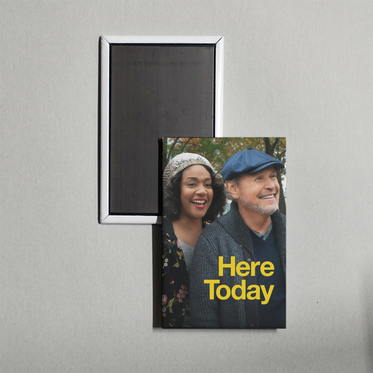 Here Today Mini Movie Fridge Magnet