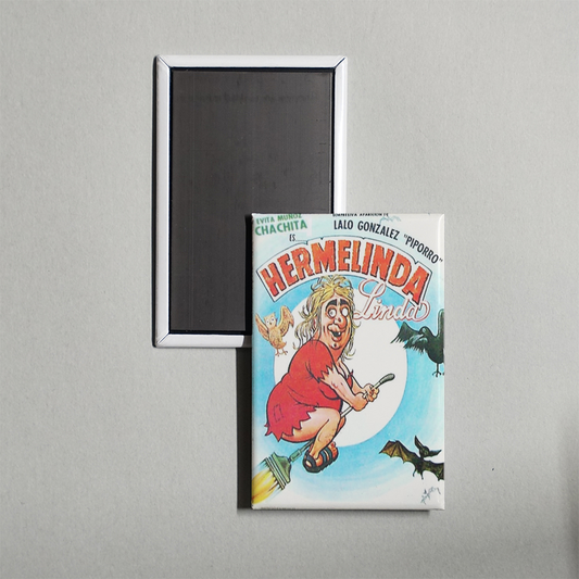 Hermelinda Linda Mini Movie Fridge Magnet