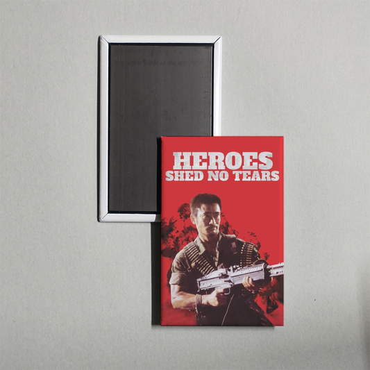 Heroes Shed No Tears Mini Movie Fridge Magnet