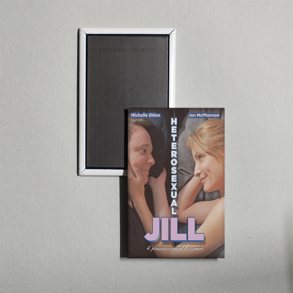 Heterosexual Jill Mini Movie Fridge Magnet