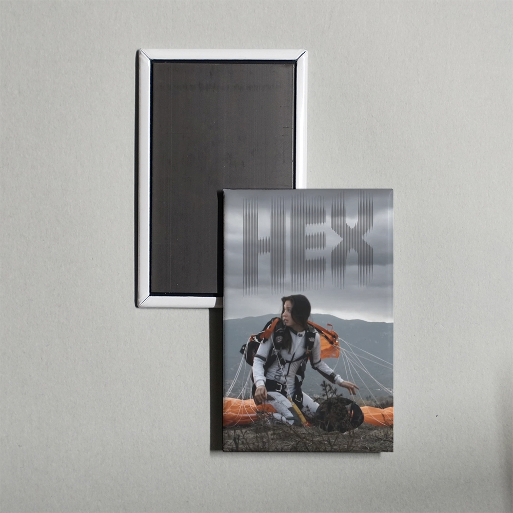 Hex Mini Movie Fridge Magnet