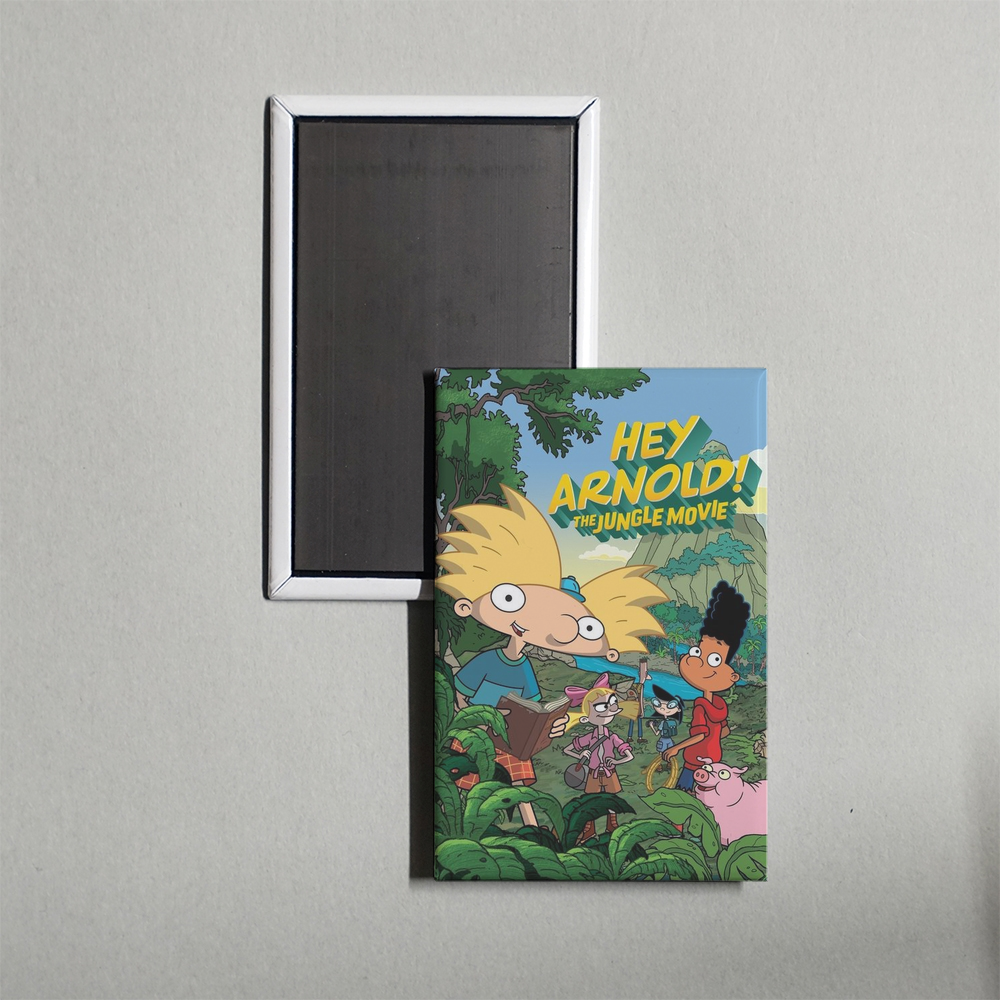 Hey Arnold! The Jungle Movie Mini Movie Fridge Magnet