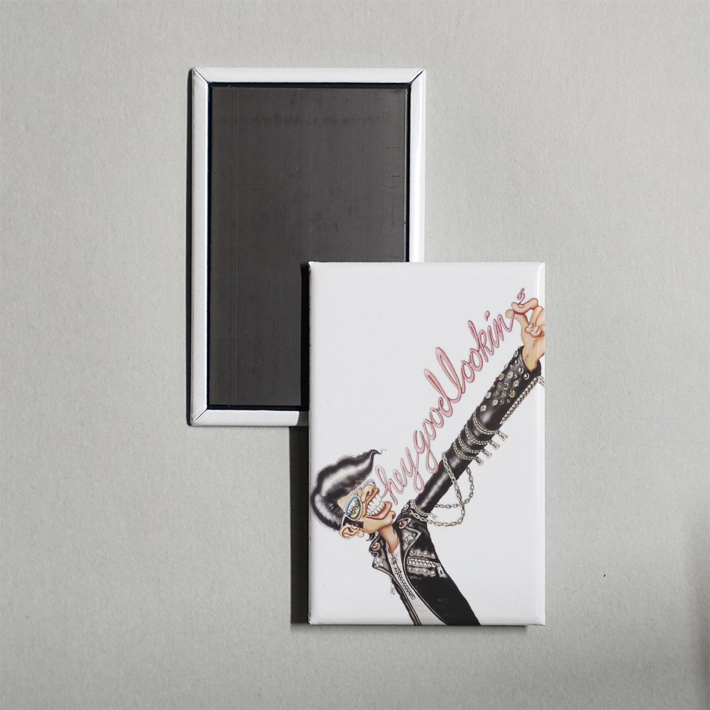 Hey Good Lookin' Mini Movie Fridge Magnet