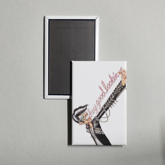 Hey Good Lookin' Mini Movie Fridge Magnet