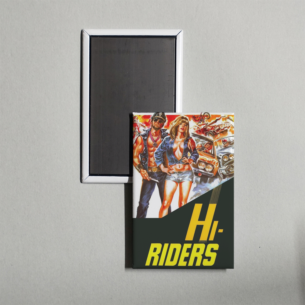 Hi-Riders Mini Movie Fridge Magnet