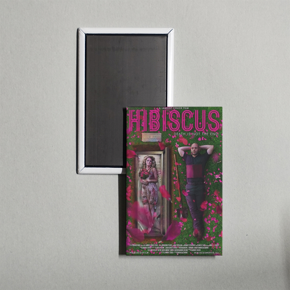 Hibiscus - Death is not the End Mini Movie Fridge Magnet