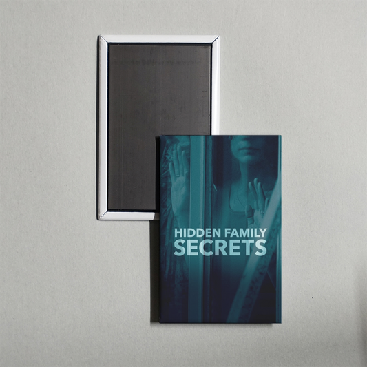 Hidden Family Secrets Mini Movie Fridge Magnet