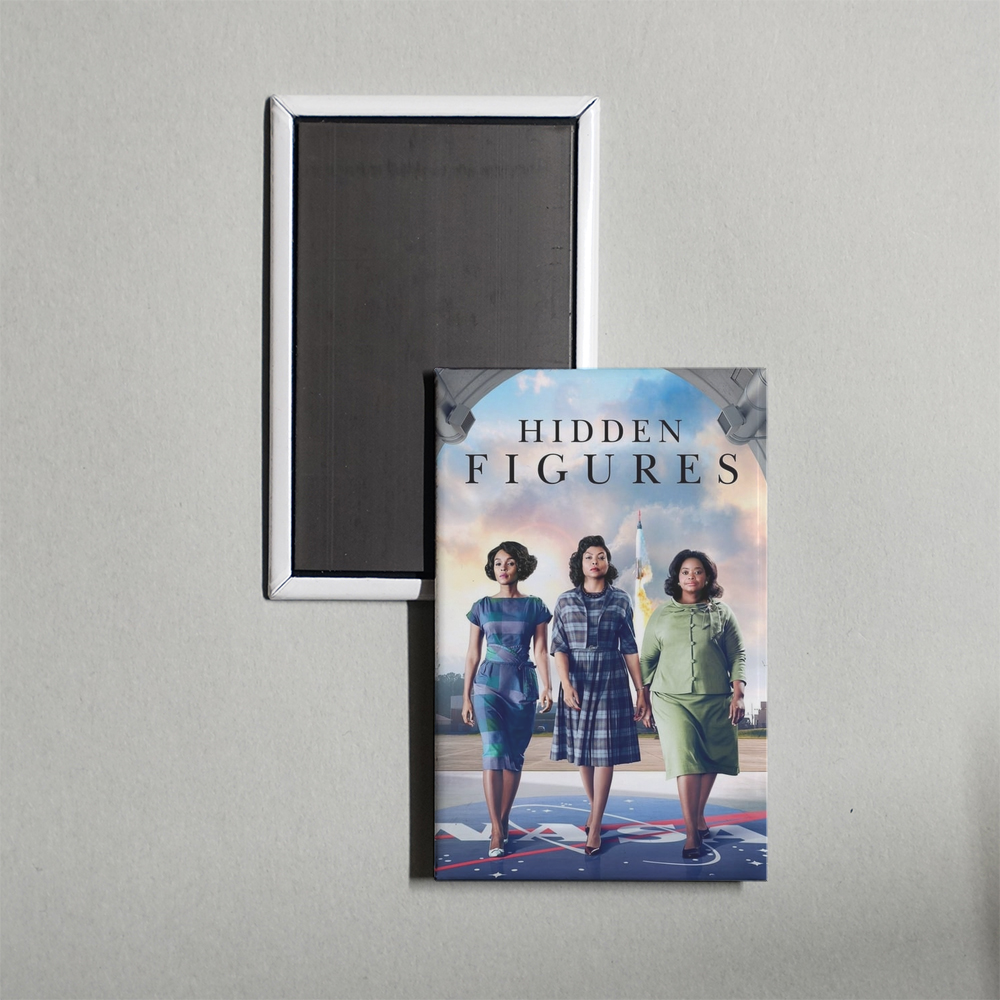 Hidden Figures Mini Movie Fridge Magnet