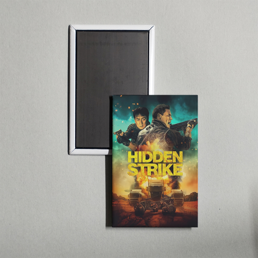 Hidden Strike Mini Movie Fridge Magnet