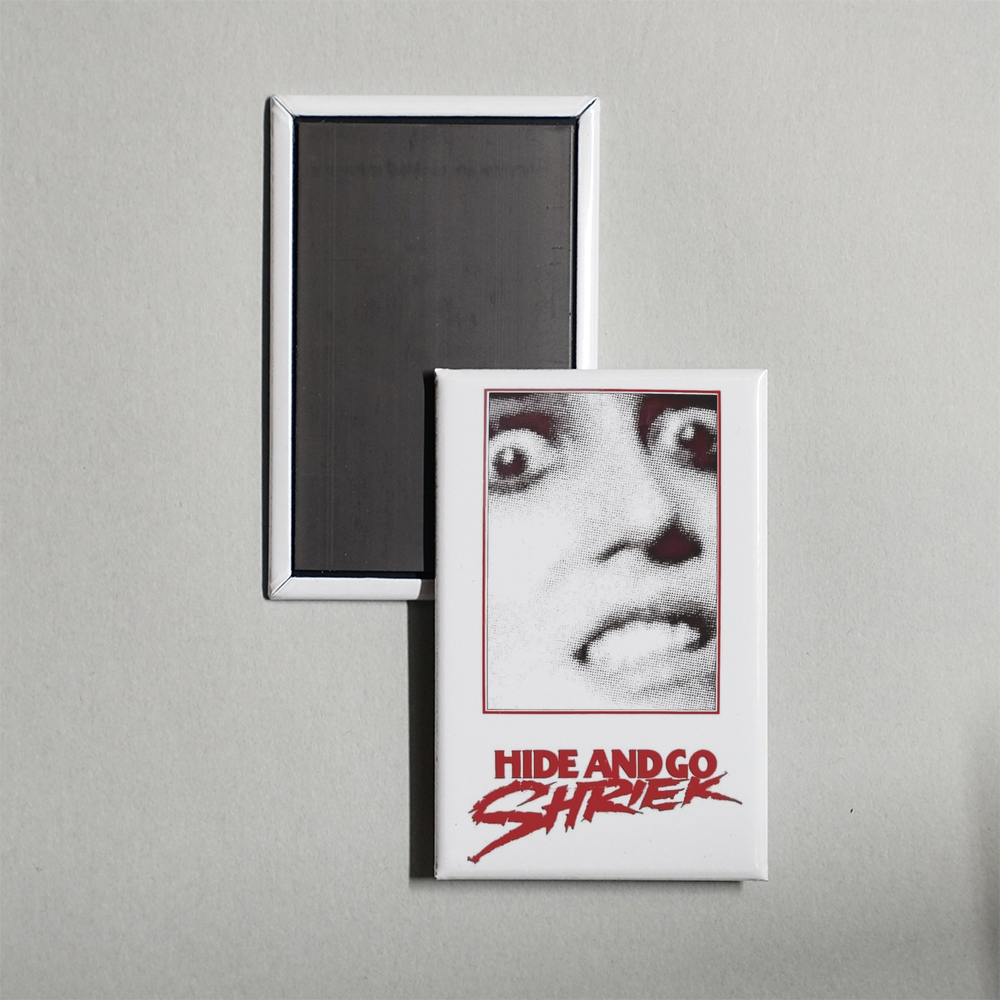 Hide and Go Shriek Mini Movie Fridge Magnet
