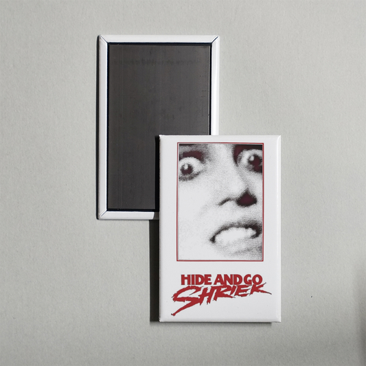 Hide and Go Shriek Mini Movie Fridge Magnet