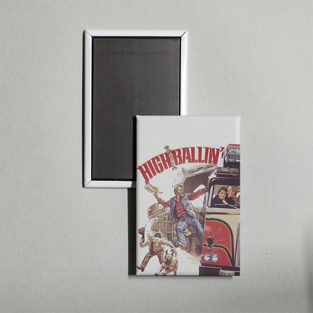 High-Ballin' Mini Movie Fridge Magnet