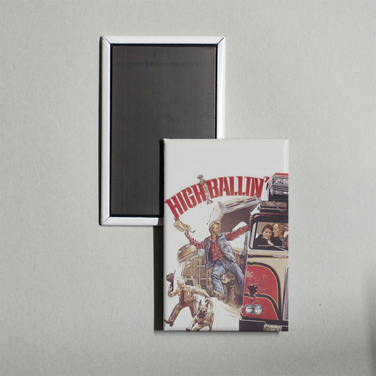 High-Ballin' Mini Movie Fridge Magnet