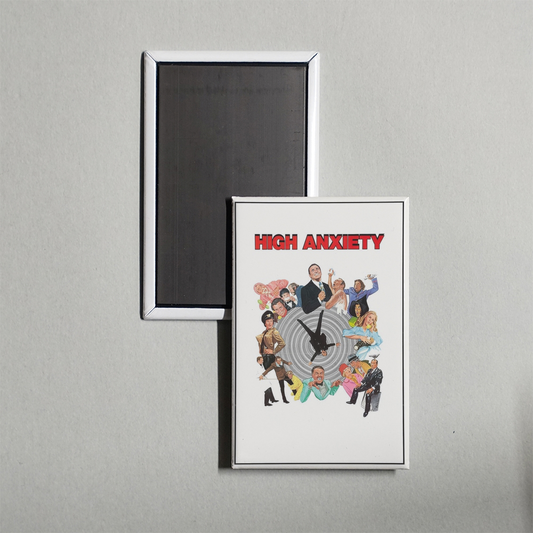 High Anxiety Mini Movie Fridge Magnet