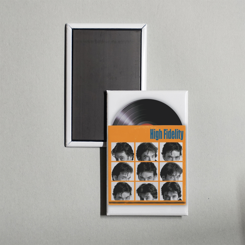 High Fidelity Mini Movie Fridge Magnet