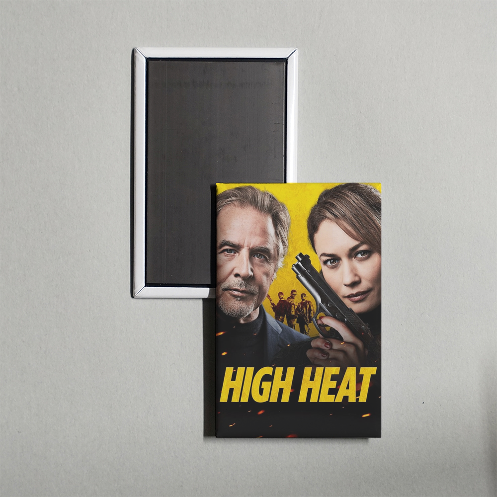 High Heat Mini Movie Fridge Magnet