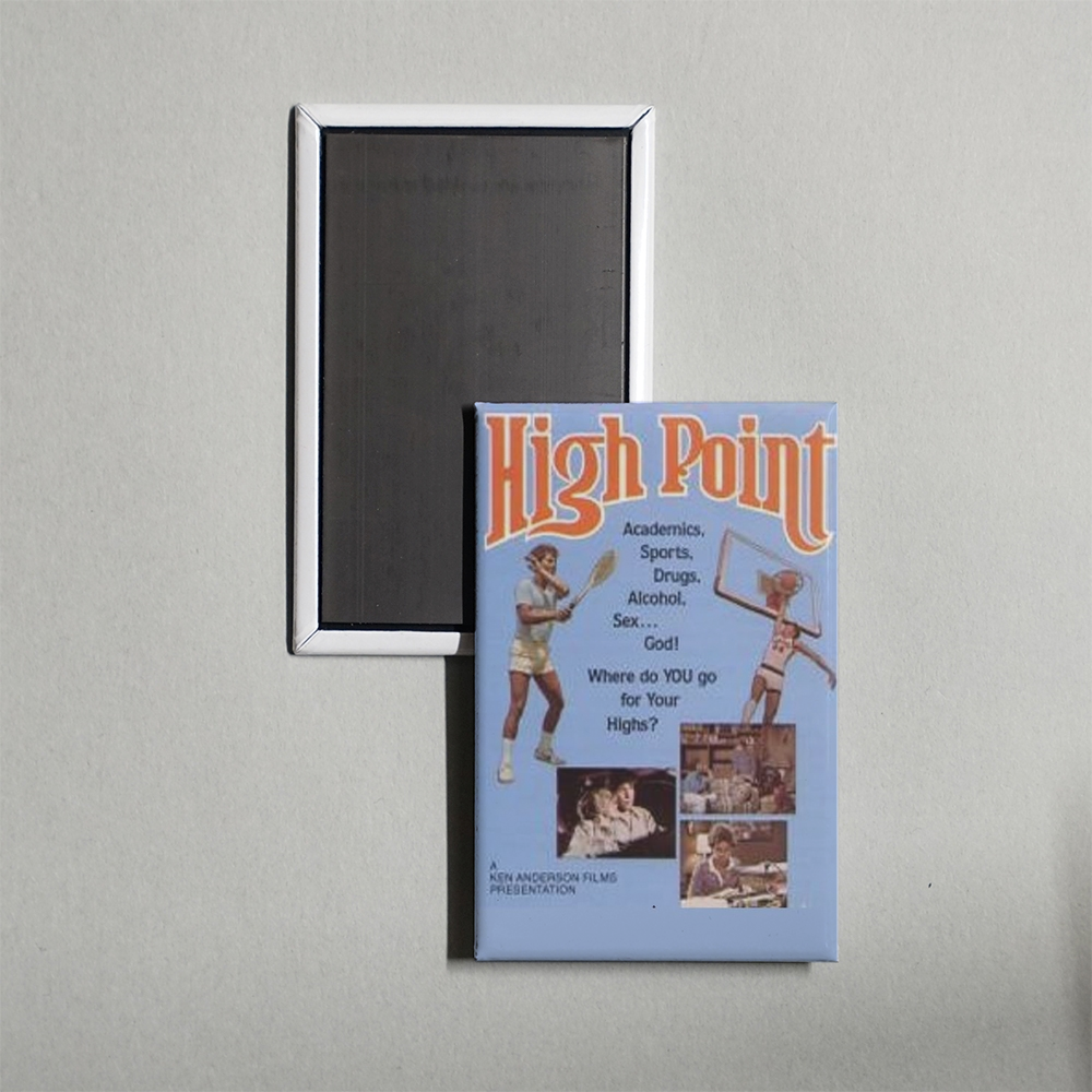 High Point Mini Movie Fridge Magnet