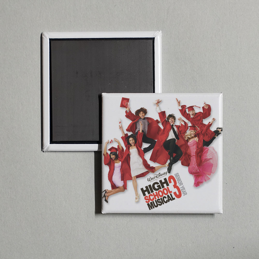 High School Musical Cast - High School Musical 3 Senior Year Album Cover Fridge Magnet