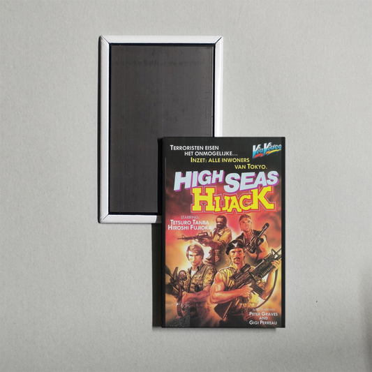 High Seas Hijack Mini Movie Fridge Magnet