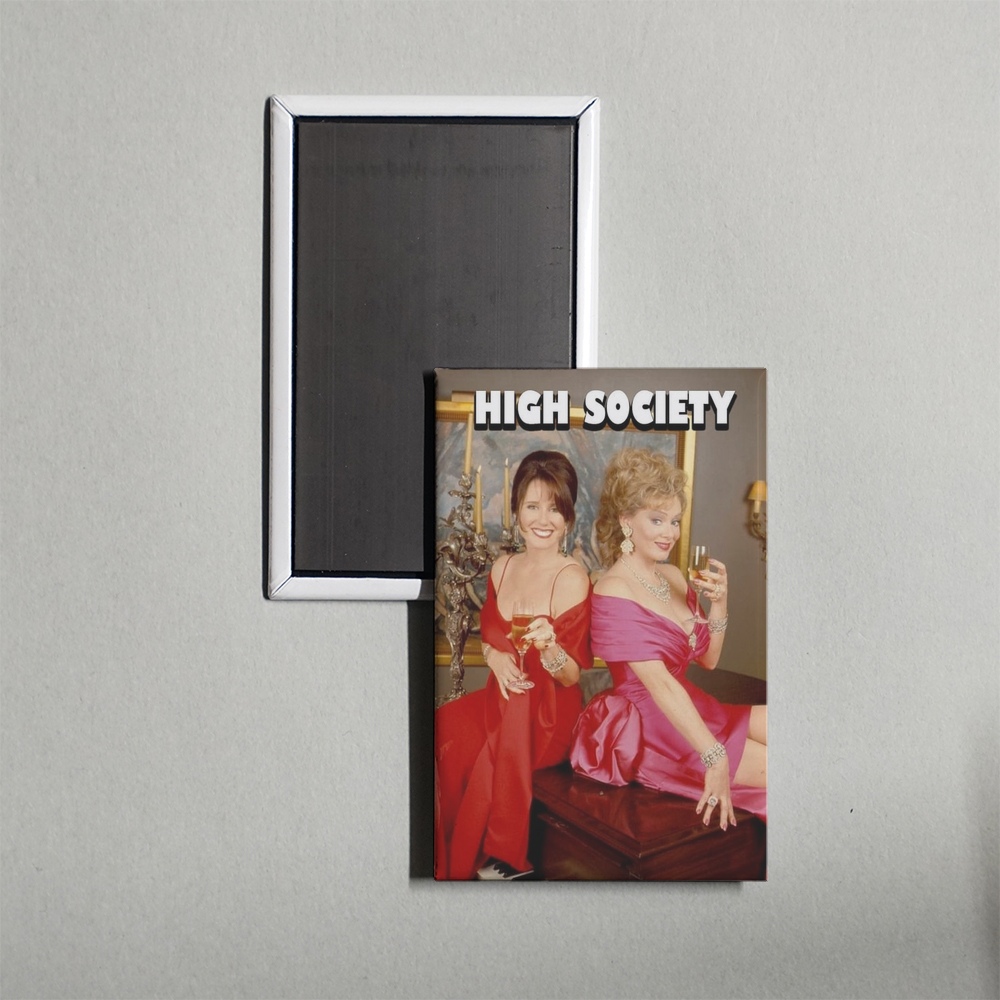 High Society TV Show Fridge Magnet