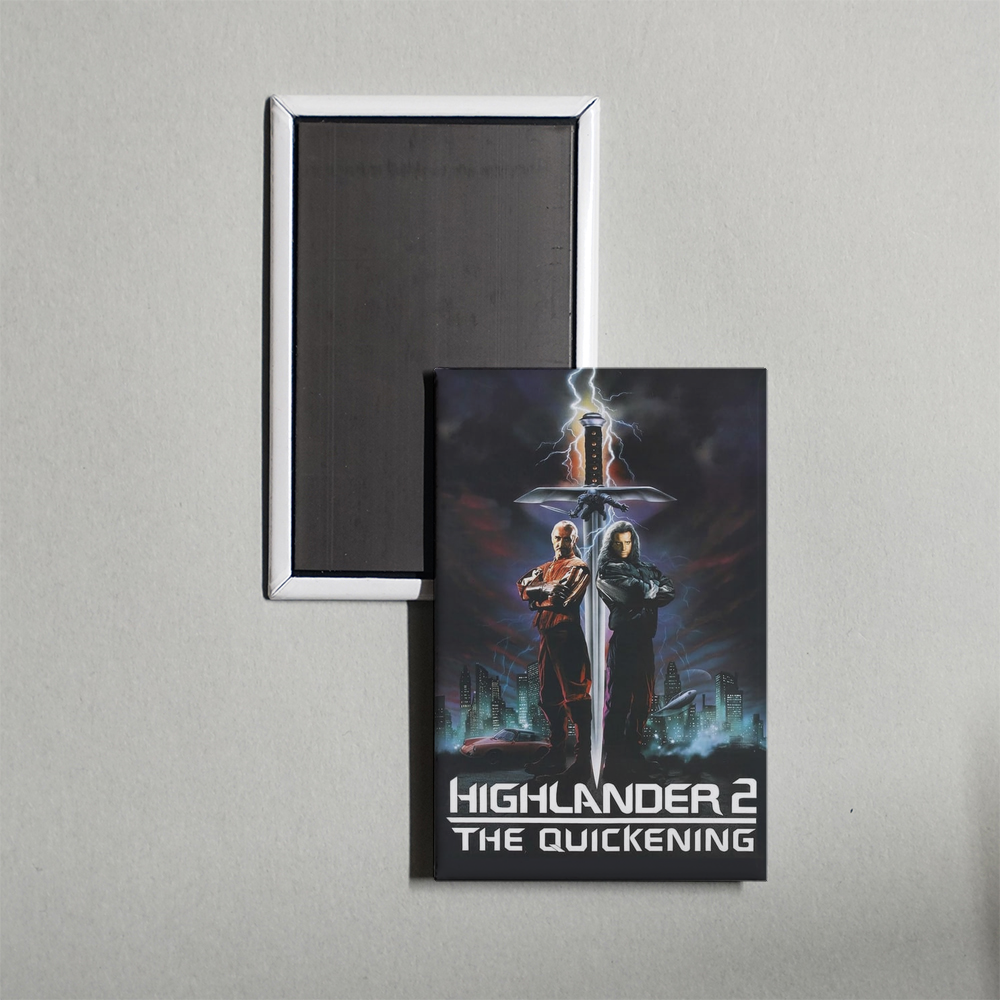 Highlander II The Quickening Mini Movie Fridge Magnet