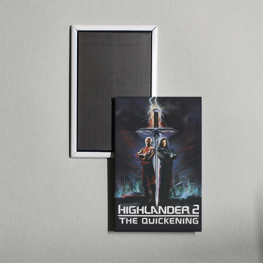 Highlander II The Quickening Mini Movie Fridge Magnet