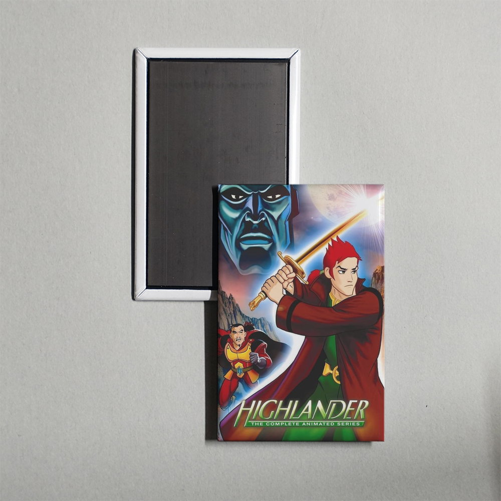 Highlander The Animated Series TV Show Fridge Magnet