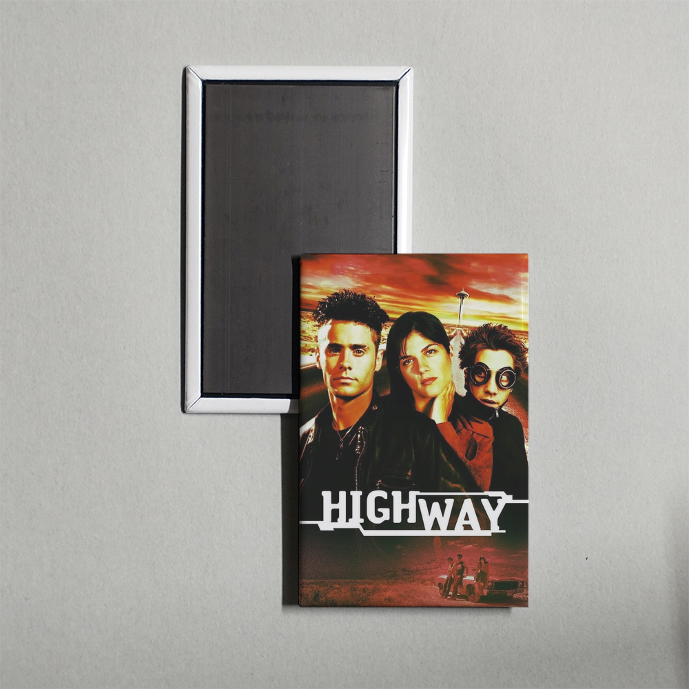 Highway Mini Movie Fridge Magnet