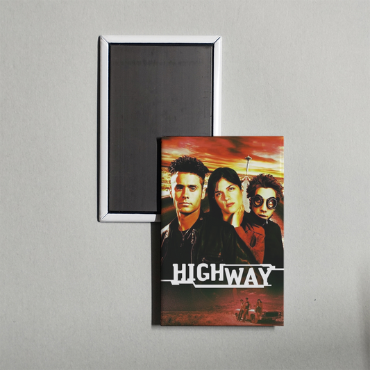 Highway Mini Movie Fridge Magnet