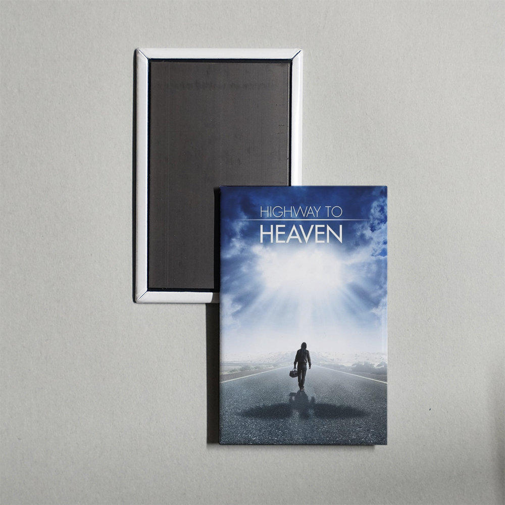Highway to Heaven TV Show Fridge Magnet