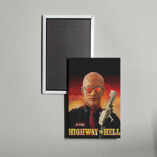 Highway to Hell Mini Movie Fridge Magnet
