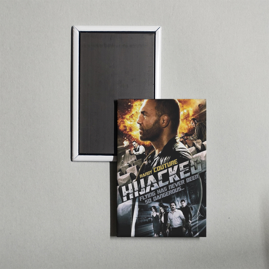 Hijacked Mini Movie Fridge Magnet