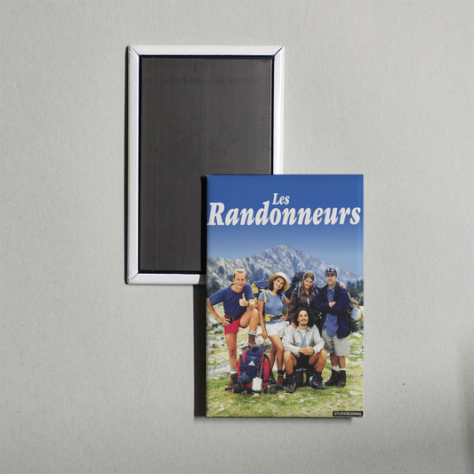 Hikers Mini Movie Fridge Magnet