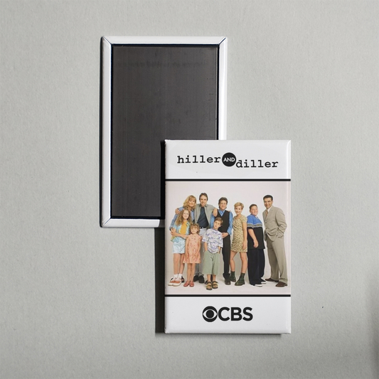 Hiller and Diller TV Show Fridge Magnet