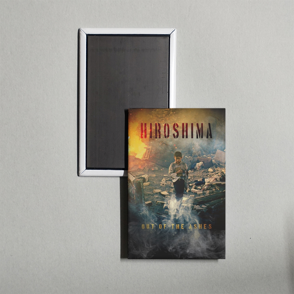 Hiroshima Out of the Ashes Mini Movie Fridge Magnet
