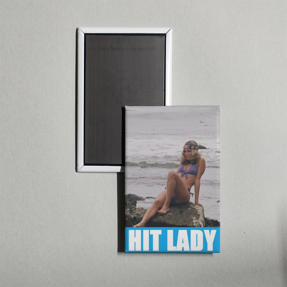 Hit Lady Mini Movie Fridge Magnet