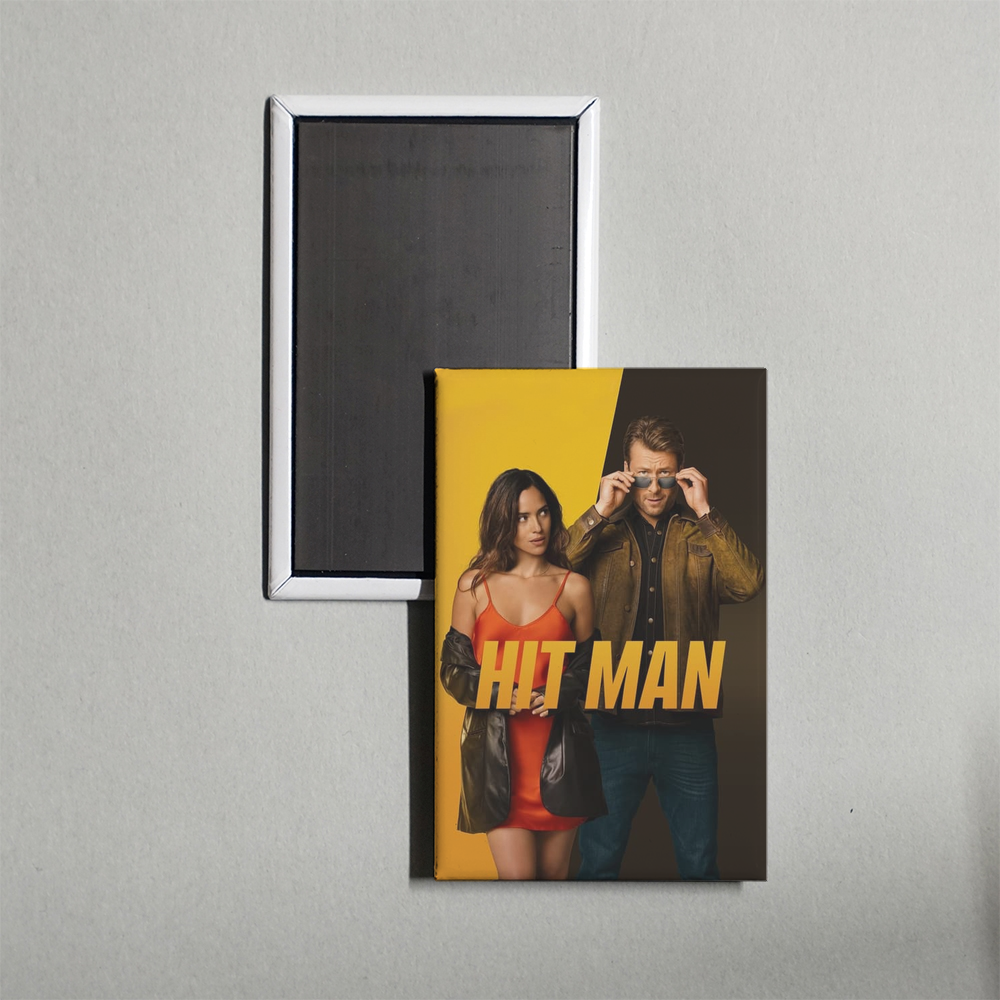 Hit Man Mini Movie Fridge Magnet