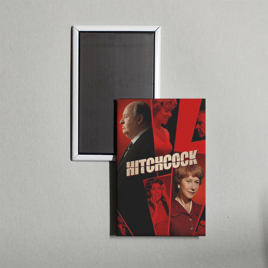 Hitchcock Mini Movie Fridge Magnet