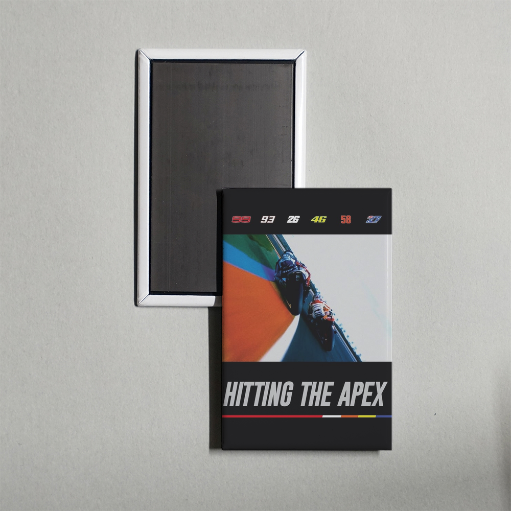 Hitting the Apex Mini Movie Fridge Magnet