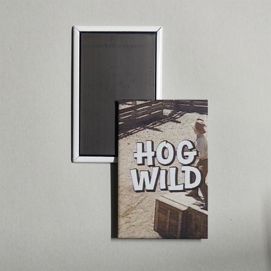 Hog Wild Mini Movie Fridge Magnet