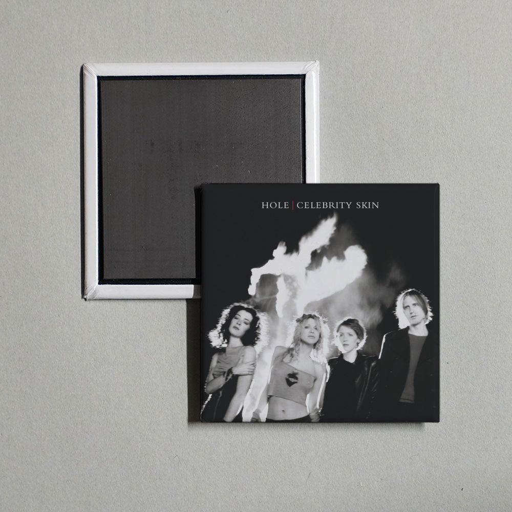 Hole - Celebrity Skin Album Cover Fridge Magnet